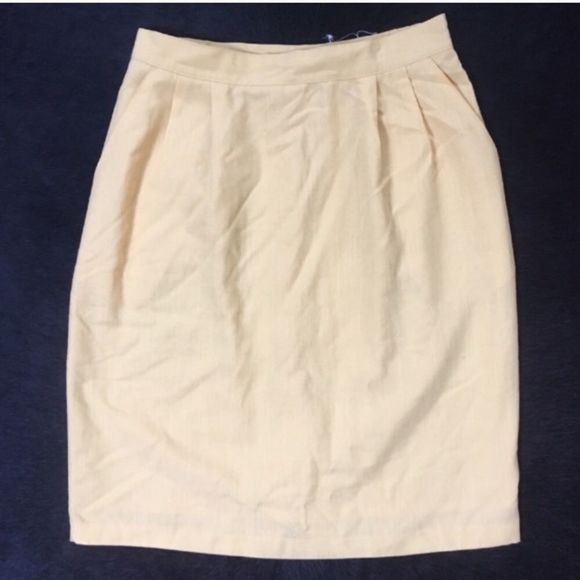 Sag Harbor Skirts Vintage Linen Skirt Poshmark